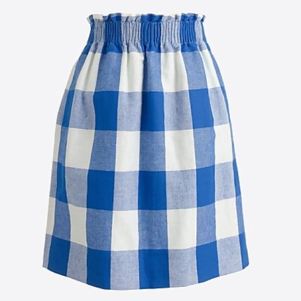 J.Crew Checkered Sidewalk Mini Skirt